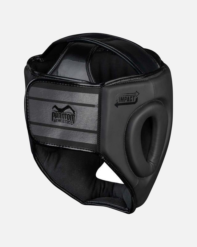 Capacete de boxe Phantom Athletics Apex Full Face – Preto/Cinzento