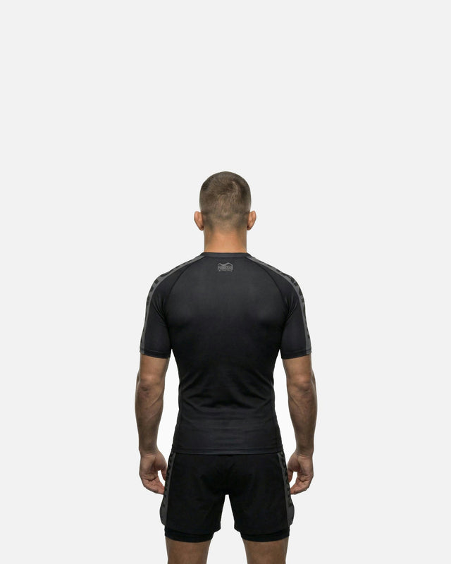 Phantom Athletics Rashguard EVO Apex Kurzarm – Schwarz/Grau