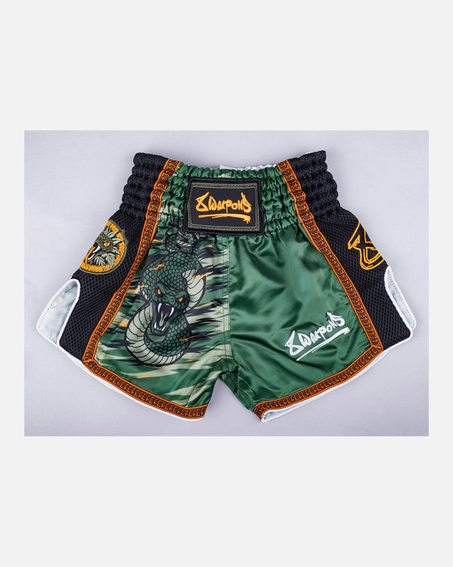 Muay Thai trenky 8 WEAPONS Beastial Viper – Khaki