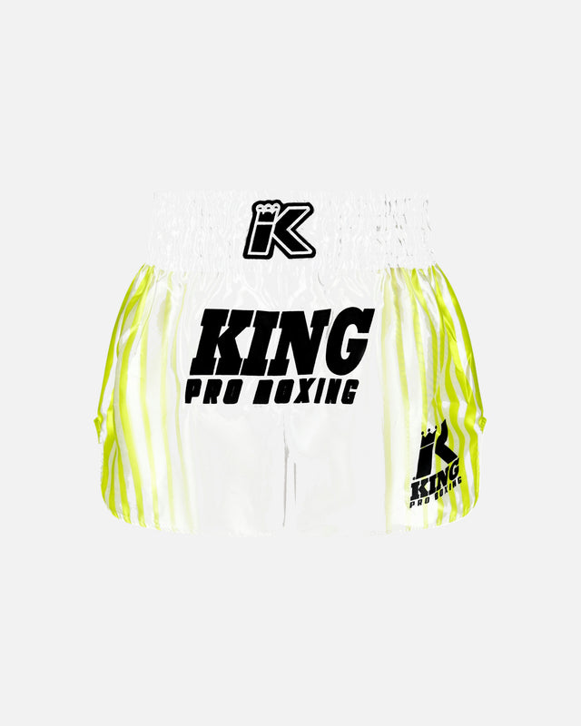 Spodenki Muay Thai King Pro Boxing Bloodline – Białe