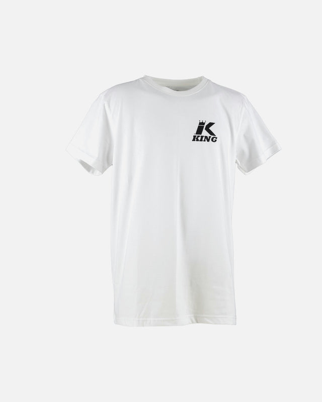 T-shirt King Pro Boxing Skull 1 – Branco