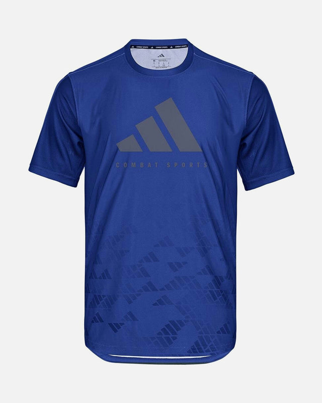 T-shirt Adidas Tech Line – Azul-escuro/Azul