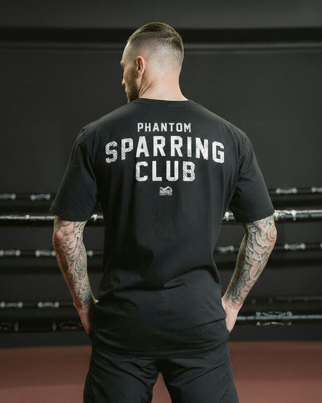 Camiseta Phantom Athletics Sparring Club Oversize Heavy – Negro