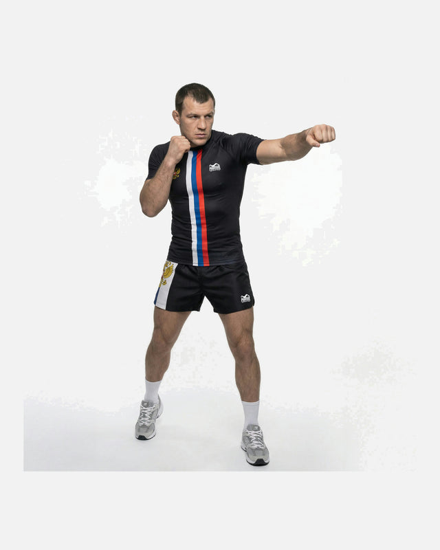 Phantom Athletics MMA-Shorts Fusion-R Team Russia – Rot/Weiß