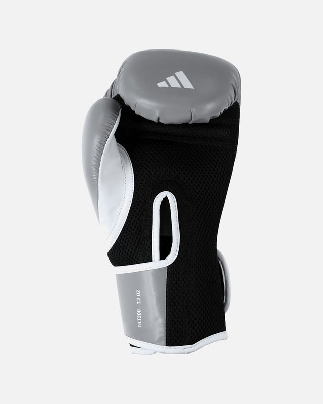 Gants de boxe Adidas Speed Tilt 200 – Argent/Blanc