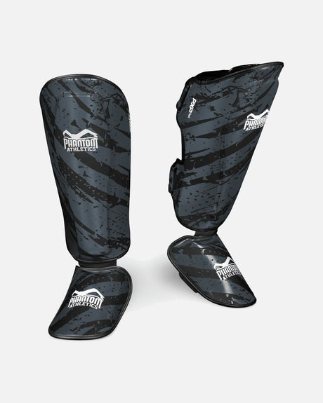 Ochraniacze na piszczele Phantom Athletics Camo Tiger – Szare