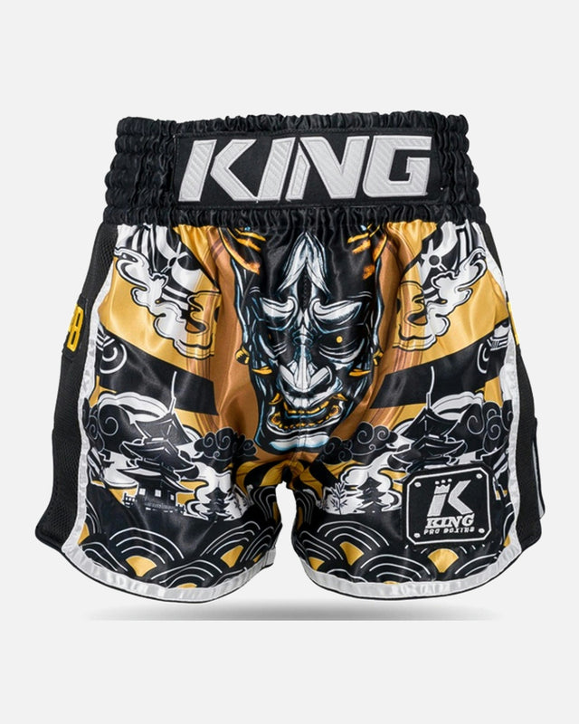 King Pro Boxing Muay-Thai-Shorts Hanya – Schwarz
