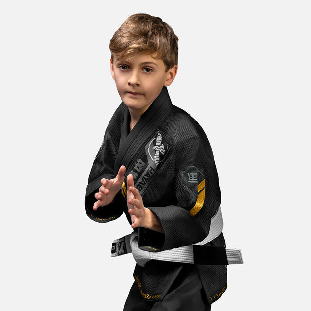 Kimono BJJ Hayabusa Ascend – Dziecięce, Czarne