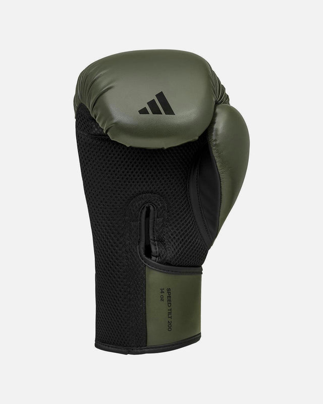 Adidas Boxhandschuhe Speed Tilt 200 – Olivgrün/Schwarz