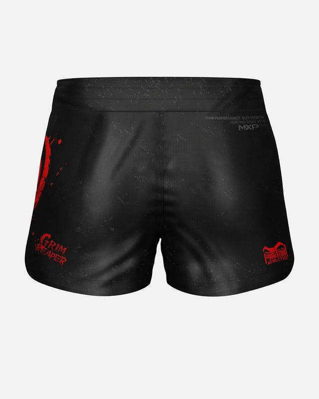 Calções de MMA Phantom Athletics Fusion-R Reaper – Preto/Vermelho