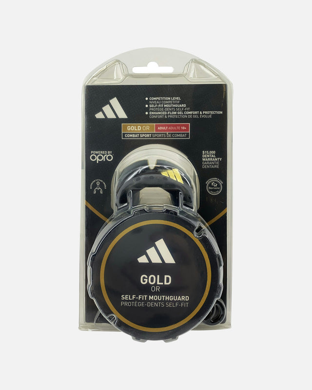 Adidas Bitje OPRO Gen4 Gold-Edition - Zwart
