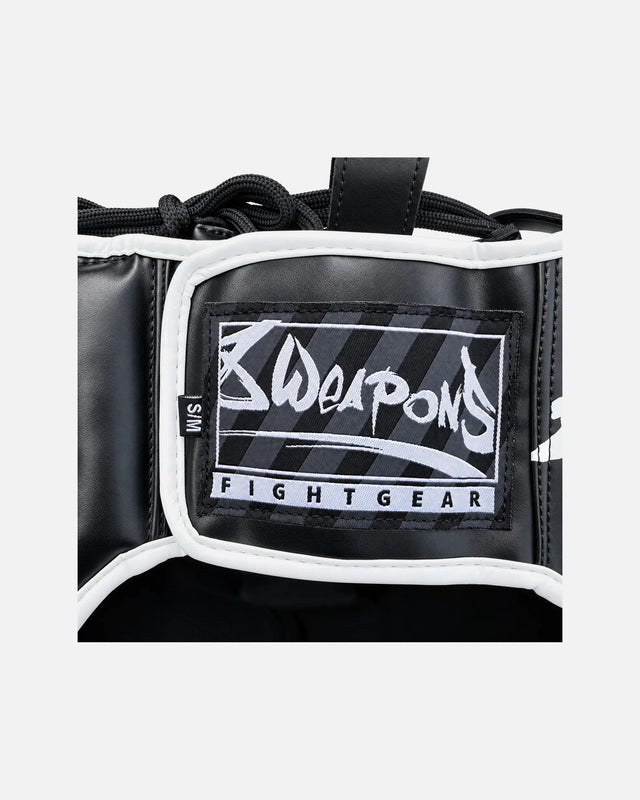 Capacete de boxe 8 WEAPONS Unlimited 2.0 – Preto/Branco