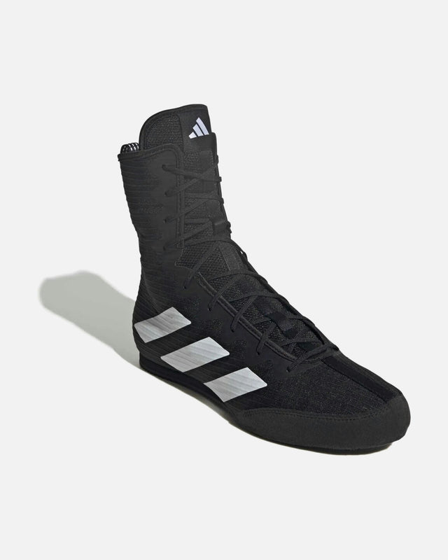 Boxerské boty Adidas Box Hog 4 – Černé/Bílé