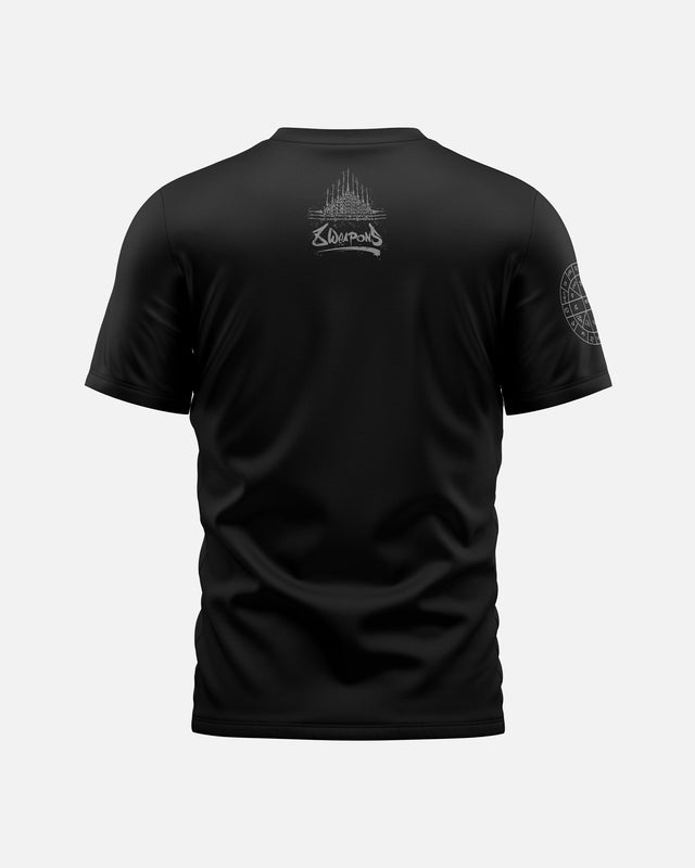 8 Weapons T-Shirt Yantra – Černé