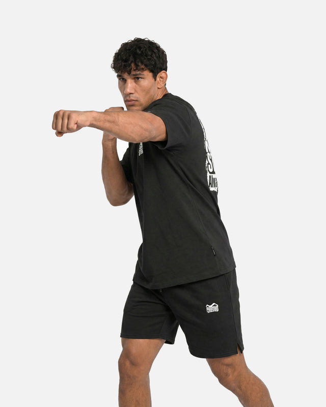 T-Shirt Phantom Athletics Cage Ring Mat Street – Noir