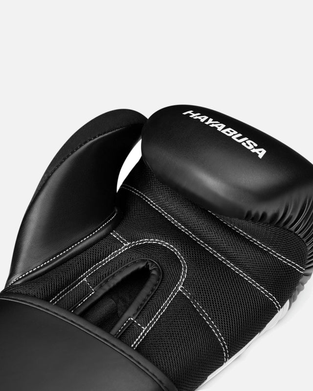 Luvas de boxe Hayabusa S4 – Preto/Branco