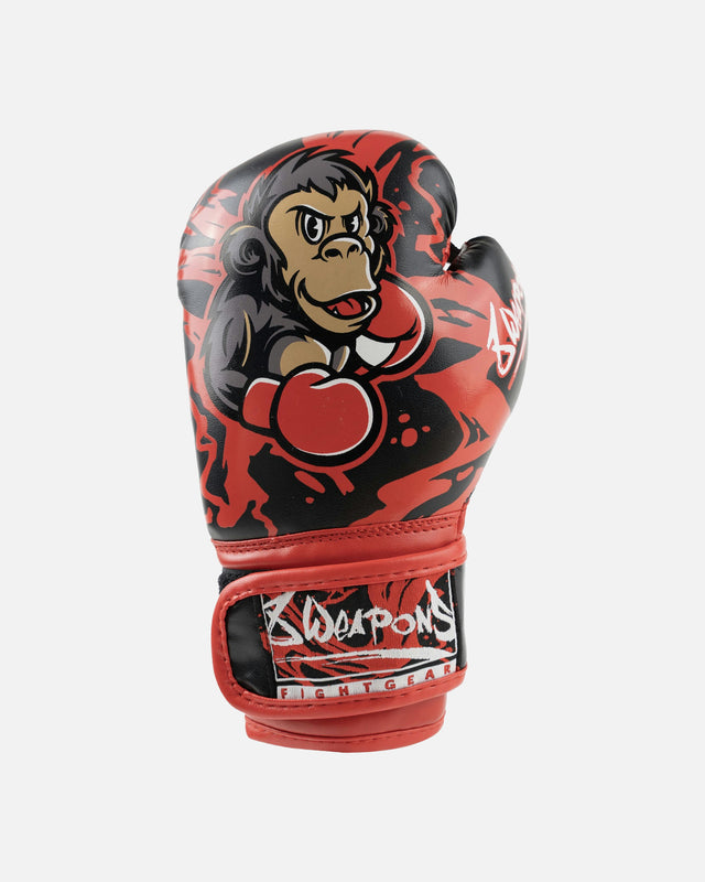 Dětské boxerské rukavice 8 WEAPONS Joe – Černé/Červené