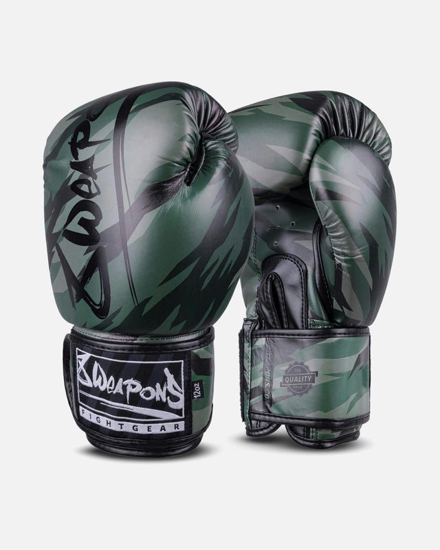 8 WEAPONS Boxhandschuhe Unlimited 2.0 – Woodland Camo
