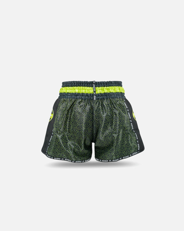 Pantaloni scurți Muay Thai King Pro Boxing Origin – Negru