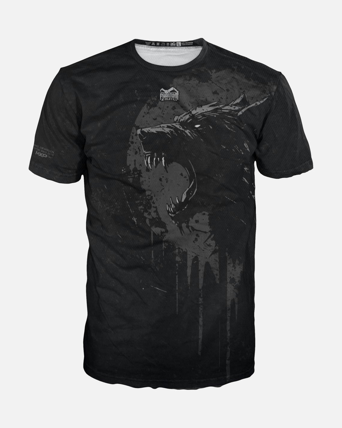 Camiseta Phantom Athletics EVO Werewolf – Negro/Gris