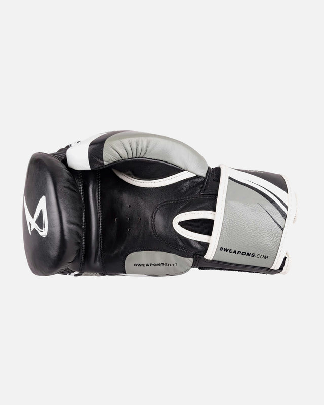 Mănuși de box 8 WEAPONS Shift – Negru/Alb