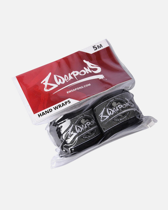 Ligaduras de boxe 8 WEAPONS – Preto