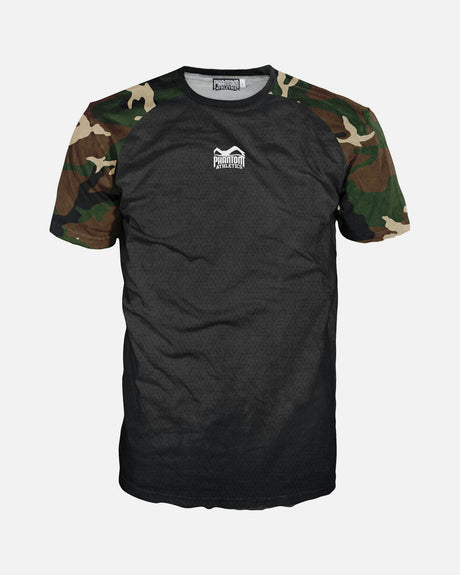 Phantom Athletics Trainingsshirt EVO Camo – Woodland
