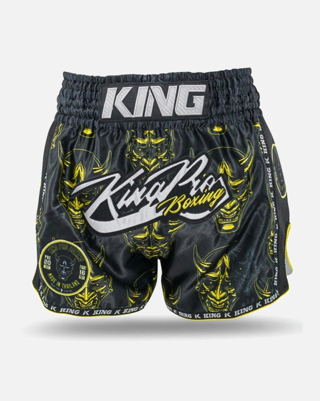 Pantaloncini Muay Thai King Pro Boxing Devil – Nero