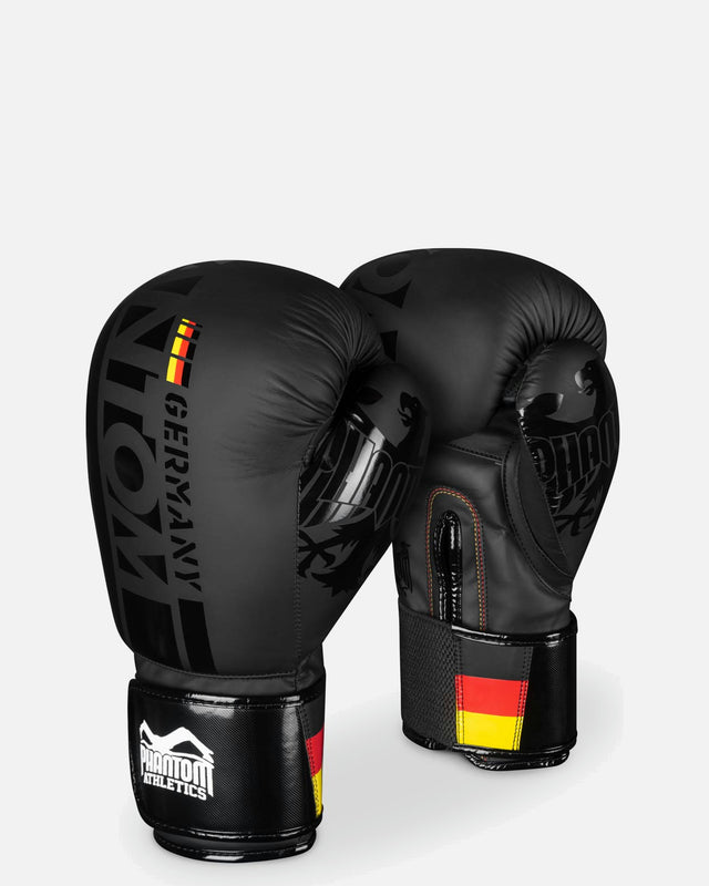 Luvas de boxe Phantom Athletics Germany – Preto