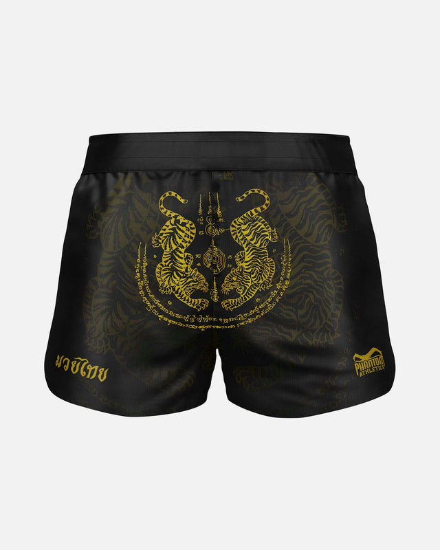 Calções de Muay Thai Phantom Athletics Fusion – Preto/Ouro
