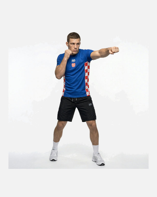 Koszulka Phantom Athletics EVO+ Team Croatia – Niebieska