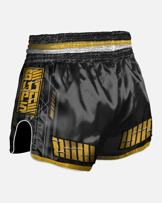 Pantaloni scurți Muay Thai 8 WEAPONS Samurai 2.0 – Auriu