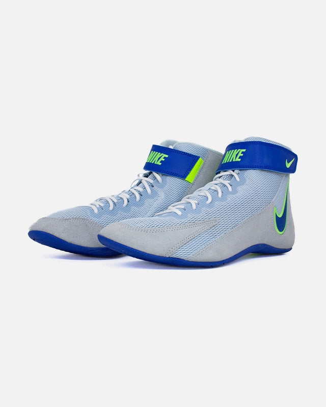 Botas de lucha Nike Speedsweep VIII – Gris/Azul/Neón