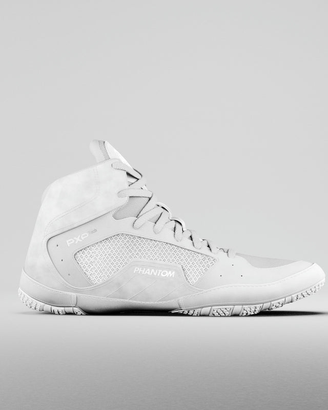 Chaussures de lutte Phantom Athletics Tactic enfant – Blanc