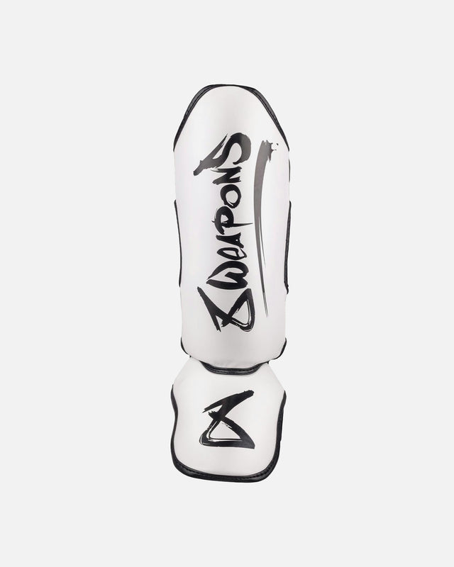 8 WEAPONS Shin guards Unlimited 2.0 – White/Black