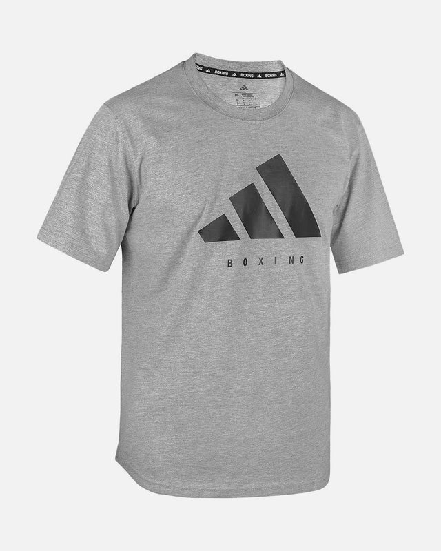 Adidas Trička Community Boxing – Šedé/Černé