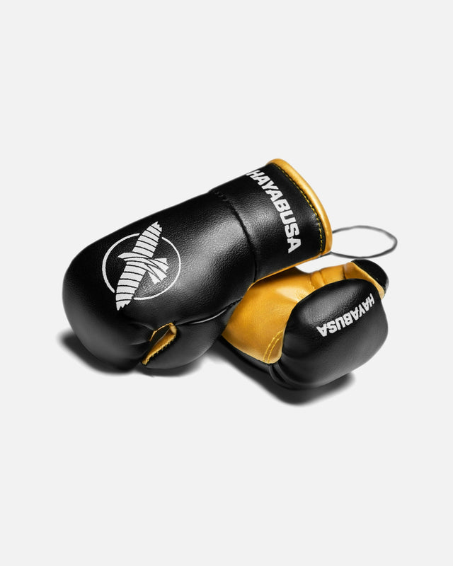 Luvas de boxe Hayabusa Mini – Preto/Ouro