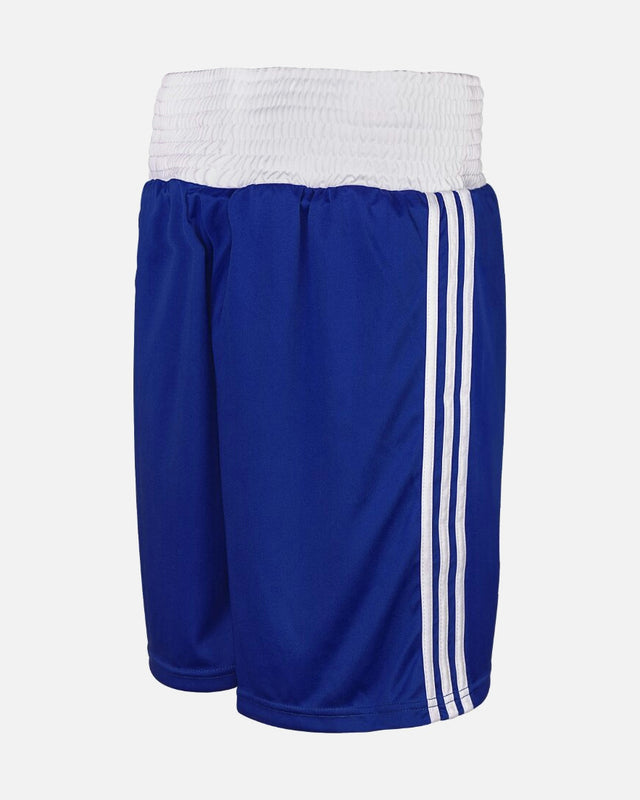 Calções de boxe Adidas Punch Line – Azul/Branco