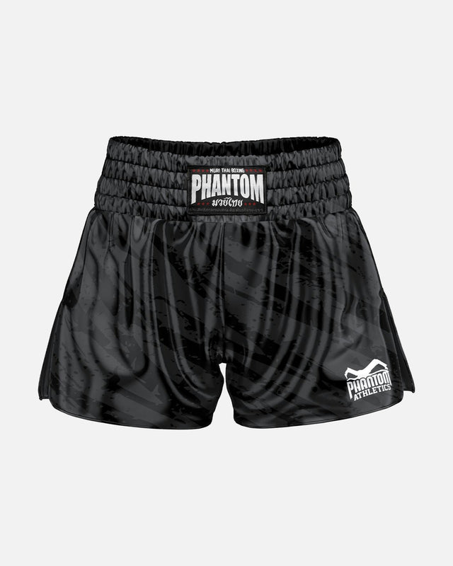 Pantaloni scurți Muay Thai Phantom Athletics Tiger Camo – Gri
