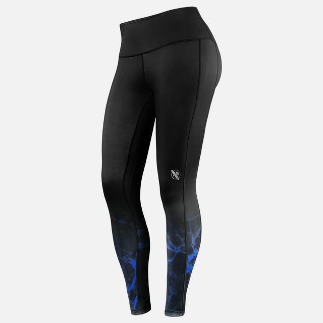 Leggings de BJJ Hayabusa x UFC Femme – Noir/Bleu