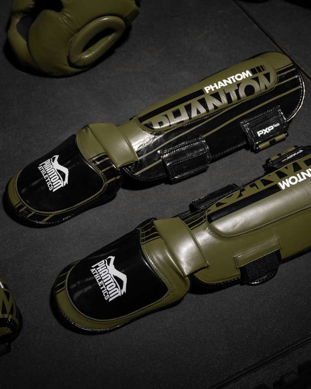Caneleiras Phantom Athletics Apex Hybrid – Verde militar