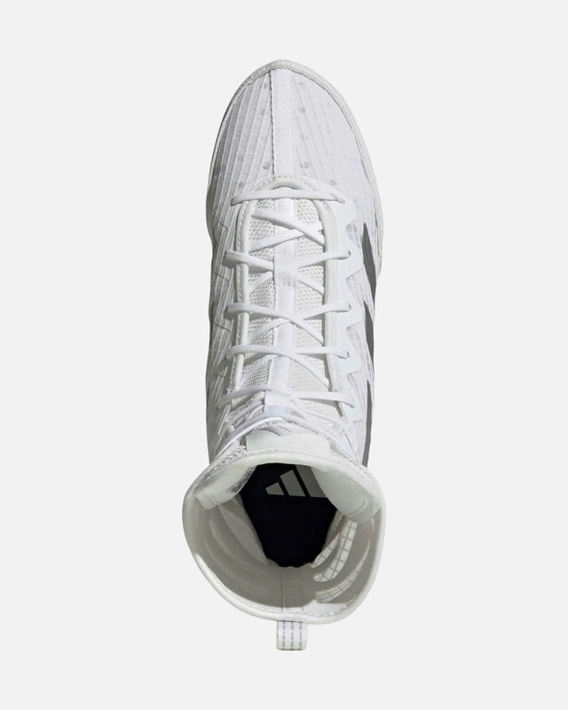 Botas de boxe Adidas Box Hog 4 – Branco/Prata