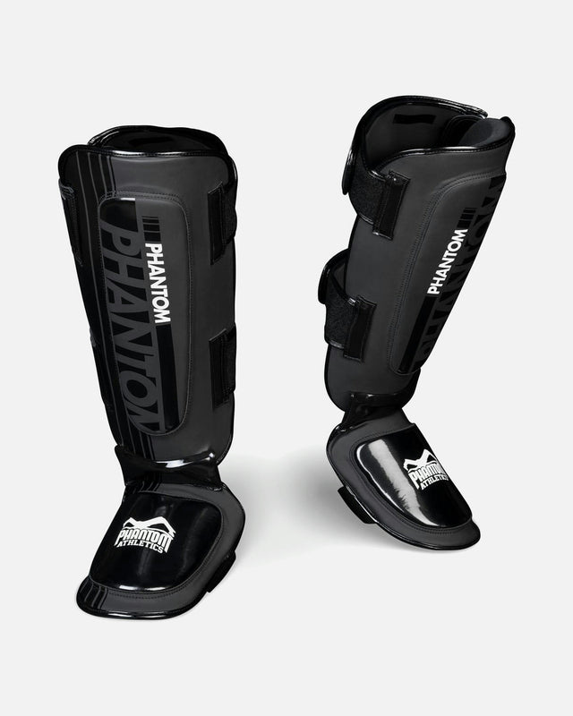 Phantom Athletics APEX Hybrid Shin Guards – Black