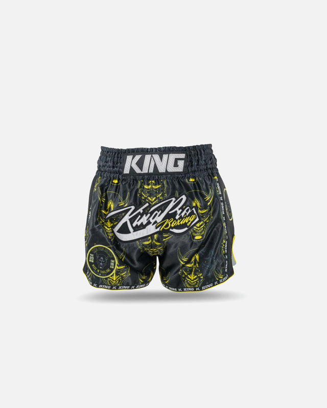 Pantaloncini Muay Thai King Pro Boxing Devil – Nero
