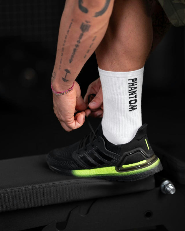 Phantom Athletics Performance Socks - White