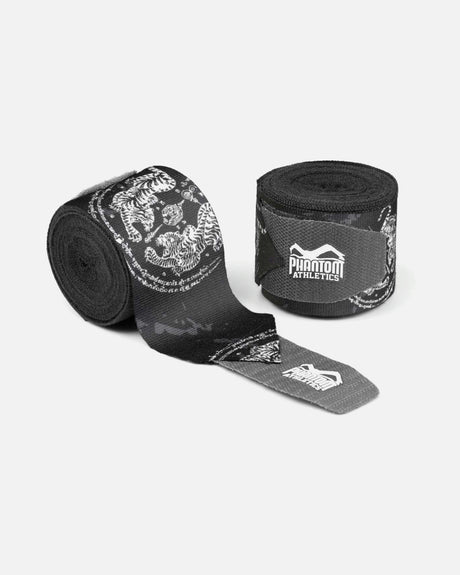 Ligaduras de boxe Phantom Athletics Sak Yant – Azul