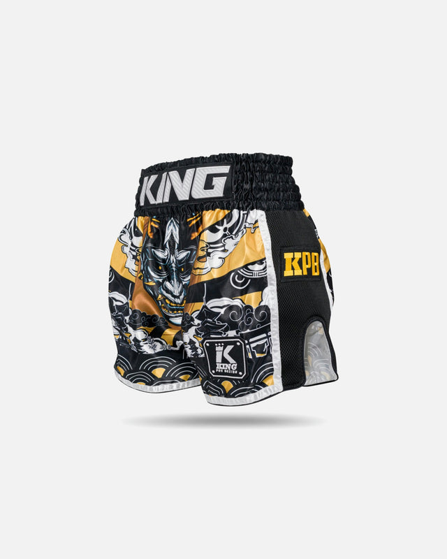 King Pro Boxing Muay-Thai-Shorts Hanya – Schwarz