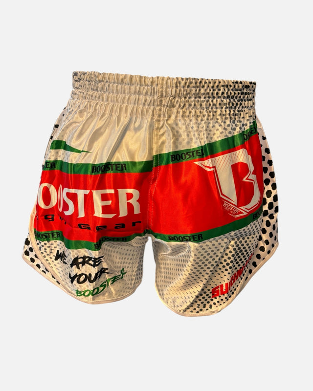 Pantalones de Muay Thai Booster Surinam – Blanco