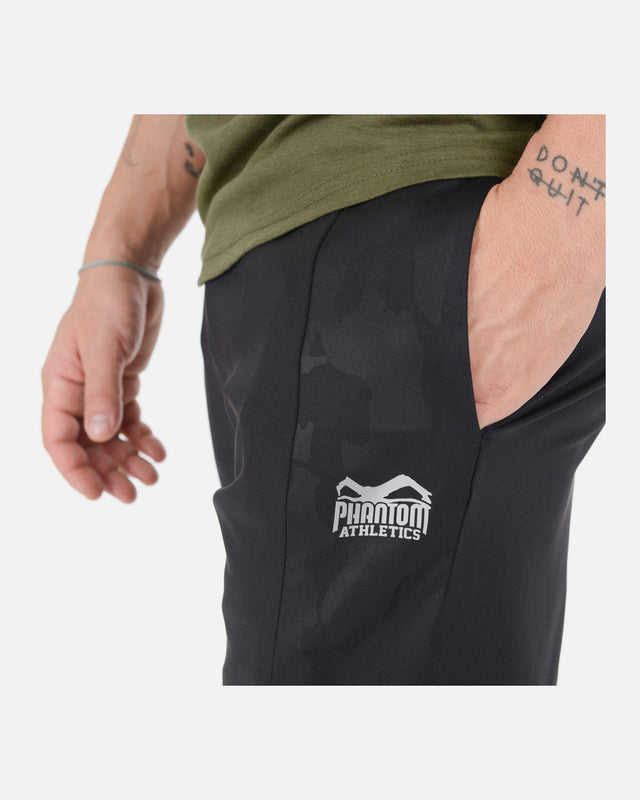 Phantom Athletics Tepláky Shadow – Černá/Camo