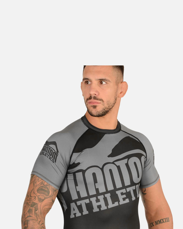 Phantom Athletics Rashguard Supporter – Black/Grey